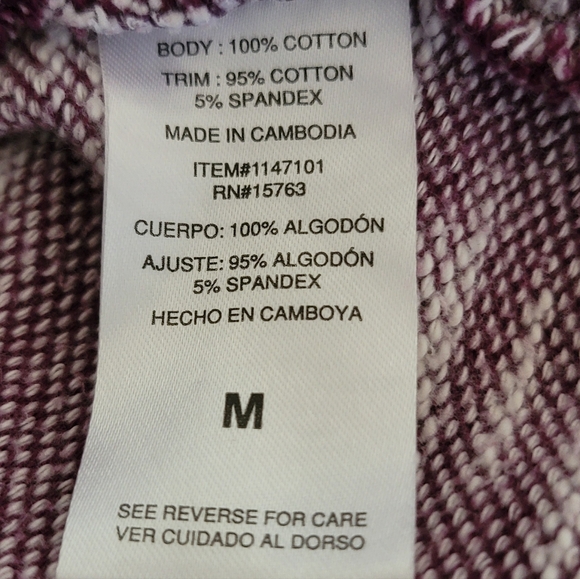 Y2K Champion Purple Long Sleeve Shirt Sz Med - Picture 9 of 9